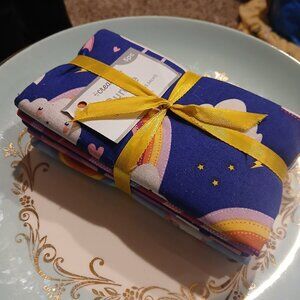 Fabric Fat Quarter Bundle - Rainbow Sky
